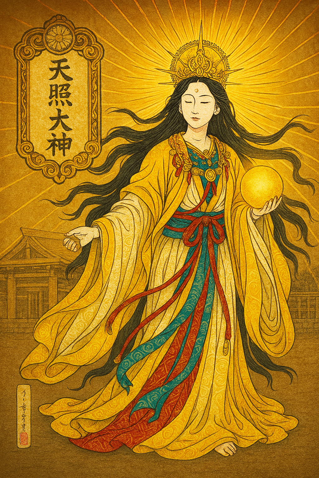 天照大御神の御神石